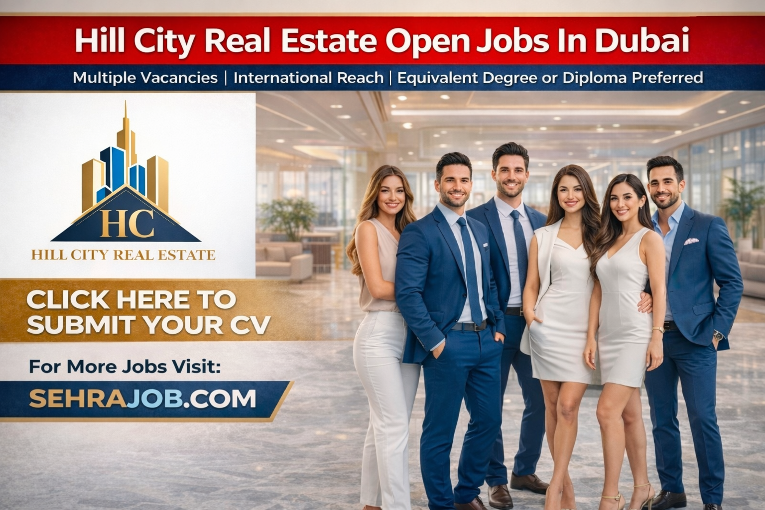 Hill City Real Estate Jobs In Dubai 2026 Apply Now