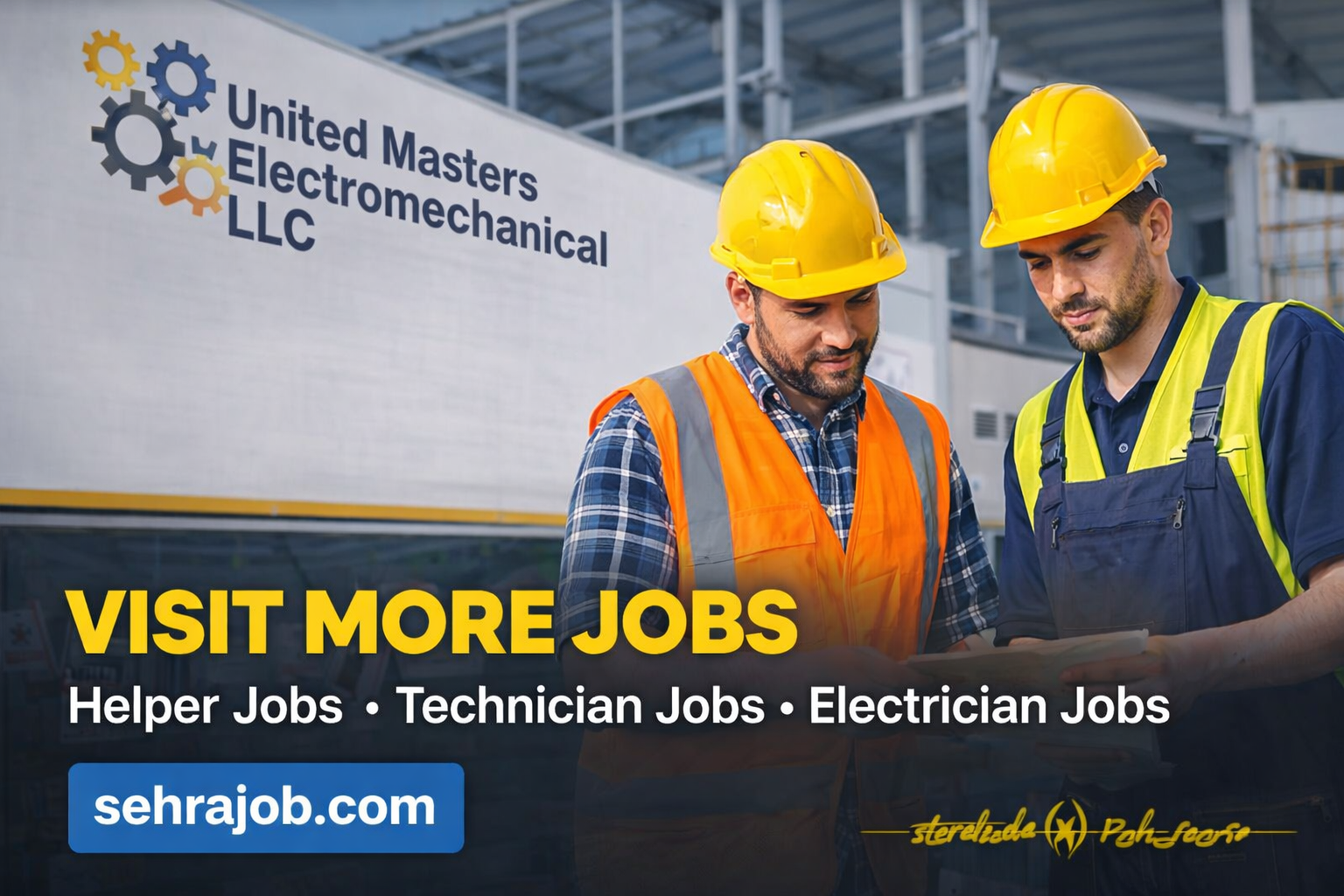 Walk in Interview Dubai Jobs 2026 United Masters Electromechanical LLC Hiring